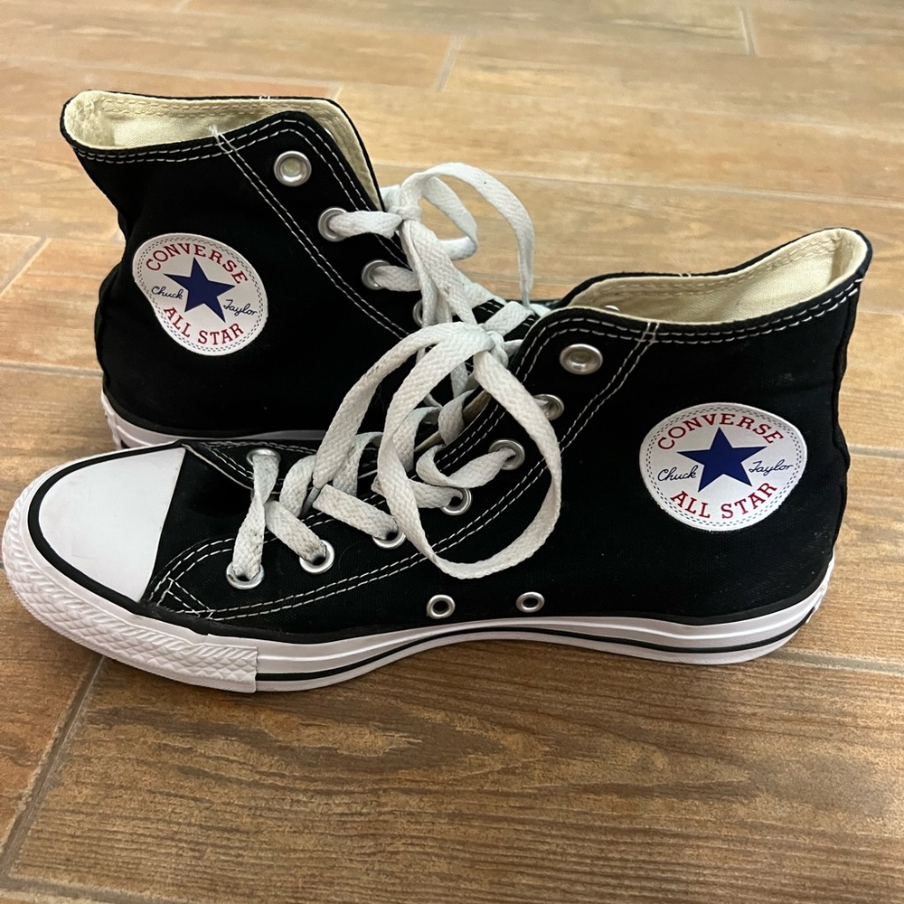 Black High Top Converse